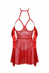 Бебі-дол Kissable Sexy Kiss Babydoll Red S/M Бебі-дол Kissable Sexy Kiss Babydoll Red S/M - фото №6