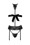 Комплект Kissable Bondage Kiss Set Black L/XL Комплект Kissable Bondage Kiss Set Black L/XL - фото №9