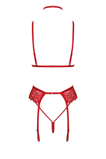 Комплект Kissable Bondage Kiss Set Red L/XL - - фото №9