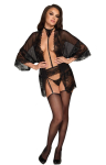Пеньюар Kissable Midnight Kiss Negligee L/XL Пеньюар Kissable Midnight Kiss Negligee L/XL - фото №5