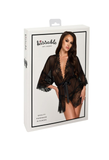 Пеньюар Kissable Midnight Kiss Negligee L/XL - - фото №9