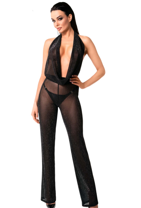Комбінезон Noir Handmade F350 Shiny tulle overall - L - фото
