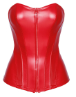 Корсет Noir Handmade F355 Red powerwetlook corset - XXL Корсет Noir Handmade F355 Red powerwetlook corset - XXL - фото №4