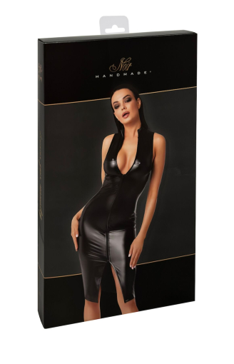 Сукня Noir Handmade F337 Powerwetlook midi dress - M - фото №8