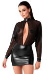 Сукня Noir Handmade F348 Powerwetlook and tulle dress - 4XL Сукня Noir Handmade F348 Powerwetlook and tulle dress - 4XL - фото №2