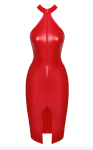 Сукня Noir Handmade F354 Red powerwetlook dress - M Сукня Noir Handmade F354 Red powerwetlook dress - M - фото №7
