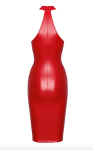 Сукня Noir Handmade F354 Red powerwetlook dress - M Сукня Noir Handmade F354 Red powerwetlook dress - M - фото №6
