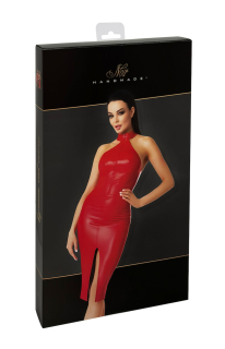 Сукня Noir Handmade F354 Red powerwetlook dress - 3XL - - фото №8