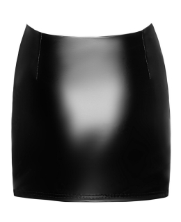 Спідниця Noir Handmade F345 Powerwetlook skirt with garter - L - - фото №6