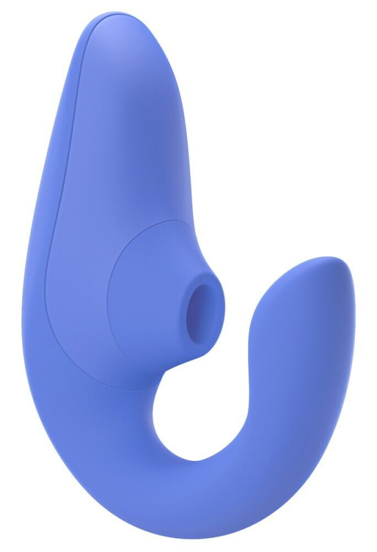 Вакуумний кліторальний стимулятор Womanizer Blend Vibrant Blue - фото