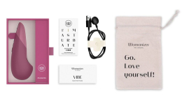 Вібратор Womanizer Vibe Dusky Pink - №7