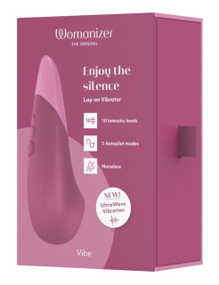 Вібратор Womanizer Vibe Dusky Pink - №9