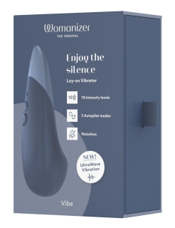 Вібратор Womanizer Vibe Dark Blue - №8