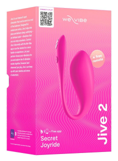 Смарт-віброяйце We-Vibe Jive 2 Electric Pink - - фото №12