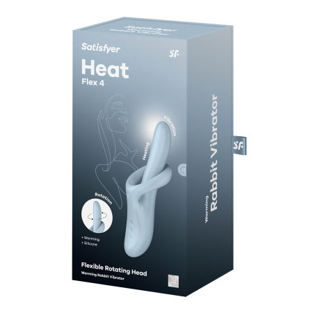 Вібратор Satisfyer Heat Flex 4 Blue №6