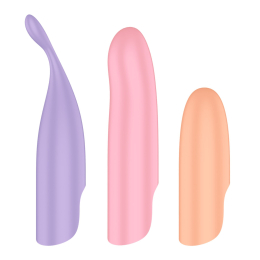 Набір 4-в-1 Satisfyer Playful Four, вібратор та 4 насадки, 12 режимів - №6
