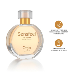 Жіночі парфуми з феромонами Orgie – Sensfeel for Woman (50 мл), квітково-фруктовий аромат - - фото №2