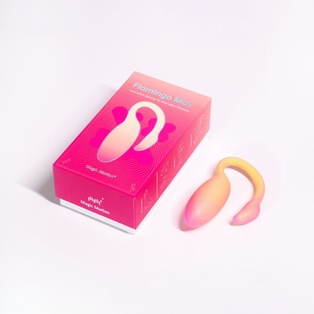 Смарт-віброяйце Magic Motion Flamingo Max Orange - фото №11