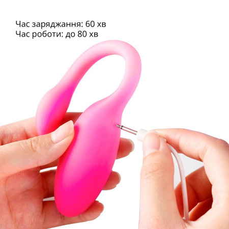 Смарт-віброяйце Magic Motion Flamingo Max Pink 2 в 1: віброяйце та тренажер Кегеля, 10 режимів - фото №21
