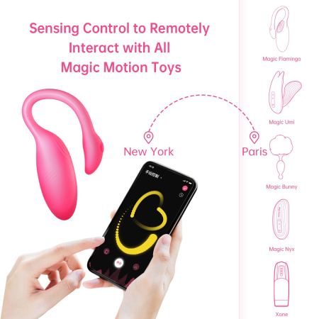 Смарт-віброяйце Magic Motion Flamingo Max Pink - фото №7