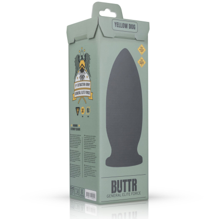 Анальна пробка BUTTR - Yellow Dog Butt Plug - фото №6