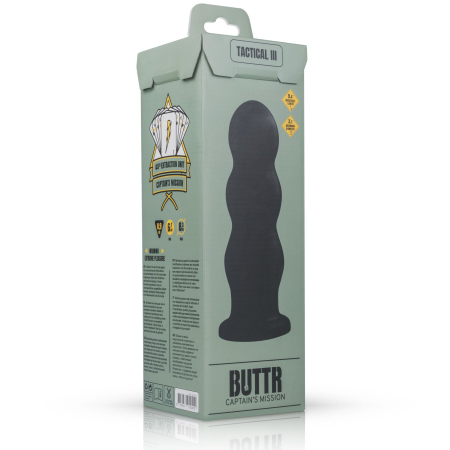 Анальна пробка BUTTR - Tactical III Butt Plug №6