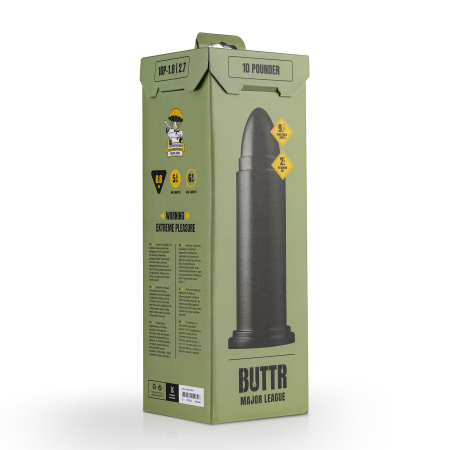 Анальна пробка BUTTR - 10 Pounder XXL Dildo №5