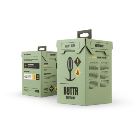 Анальна пробка BUTTR - Heavy Duty Weighted Butt Plug №6
