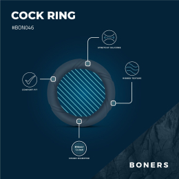 Ерекційне кільце Boners Ergo Cockring - - фото №6