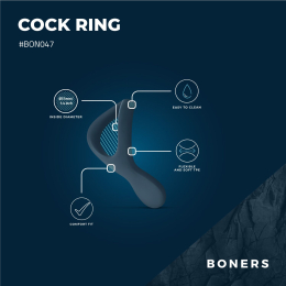 Ерекційне кільце Boners Cock ring - - фото №10