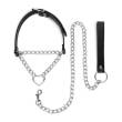 Нашийник з повідцем Bedroom Fantasies: Collar with Chain - Silver Нашийник з повідцем Bedroom Fantasies: Collar with Chain - Silver - фото №2