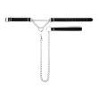 Нашийник з повідцем Bedroom Fantasies: Collar with Chain - Silver Нашийник з повідцем Bedroom Fantasies: Collar with Chain - Silver - фото №4