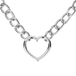 Нашийник з повідцем Bedroom Fantasies: Collar with Chain - Silver Нашийник з повідцем Bedroom Fantasies: Collar with Chain - Silver - фото №8