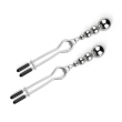 Затискачі для сосків Bedroom Fantasies: Nipple Clamps with Beaded Chain - Silver Затискачі для сосків Bedroom Fantasies: Nipple Clamps with Beaded Chain - Silver - фото №4