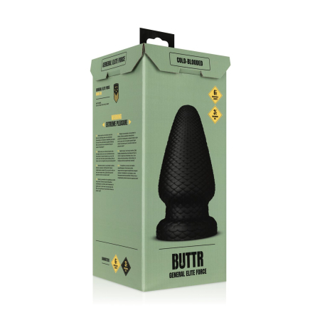 Анальна пробка BUTTR - Cold Blooded Scaled Butt Plug №7