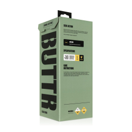 Фалоімітатор BUTTR - Black Hawk Curved Anal Dildo - - фото №9