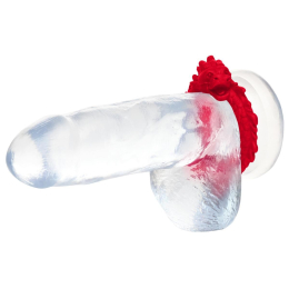 Ерекційне кільце Creature Cocks Rise of the Dragon Silicone Penis Ring - Red - - фото №7