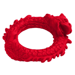 Ерекційне кільце Creature Cocks Rise of the Dragon Silicone Penis Ring - Red - - фото №3
