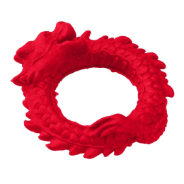 Ерекційне кільце Creature Cocks Rise of the Dragon Silicone Penis Ring - Red - - фото №2
