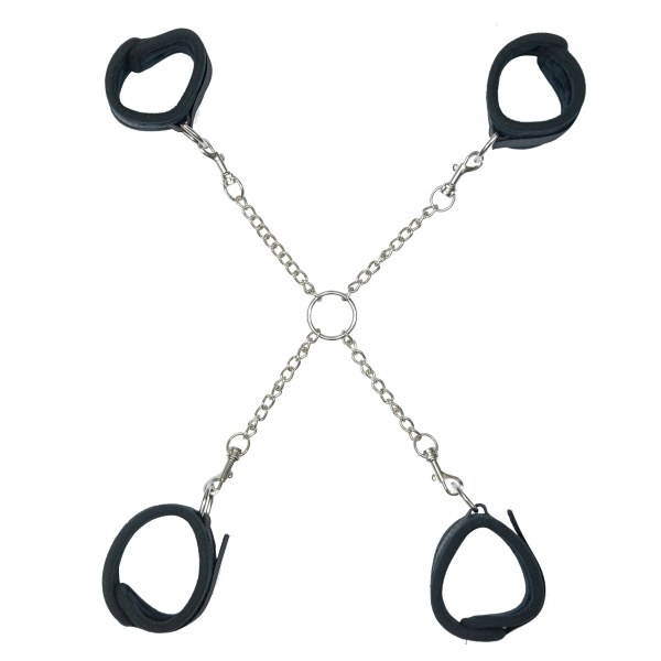 Хрестовина Punishment - Hog-Tie - Black - фото