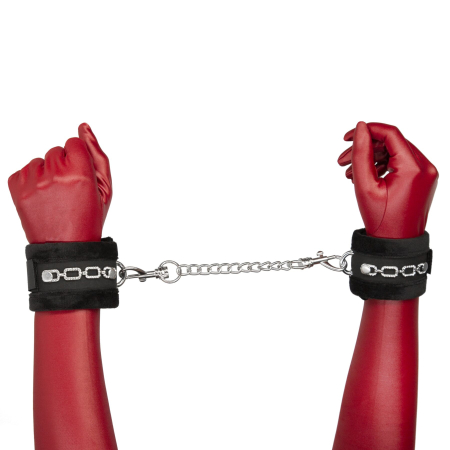 Наручники Punishment - Crystal Detail Handcuffs - Black №2