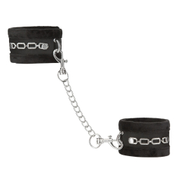 Наручники Punishment - Crystal Detail Handcuffs - Black - фото