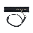 Нашийник із повідцем Punishment - Crystal Collar & Leash - Black Нашийник із повідцем Punishment - Crystal Collar & Leash - Black №1