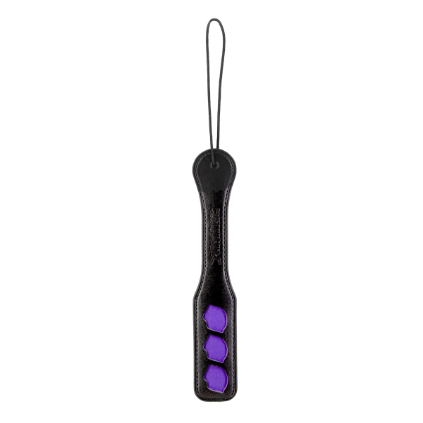 Паддл Punishment - Purple Lips Paddle - Black - фото
