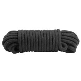 Мотузка для шибарі Punishment - Bondage Rope - Black - - фото №2