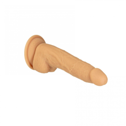 Фалоімітатор Naked Addiction - 8? Silicone Dual Density Dildo Vanilla, віброкуля в подарунок - - фото №2