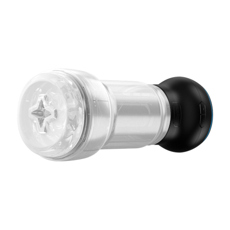 Мастурбатор Kiiroo Feel Pocket Crystal зі всмоктувальною інтерактивною насадкою PowerBlow Combo Set - фото №5