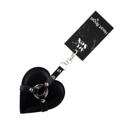 Брелок на карабіні для ключів Art of Heart Angel, Чорний - - фото №3