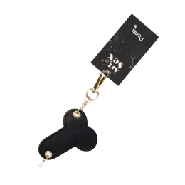 Брелок на карабіні для ключів Art of Fhallus, Чорний - - фото №3