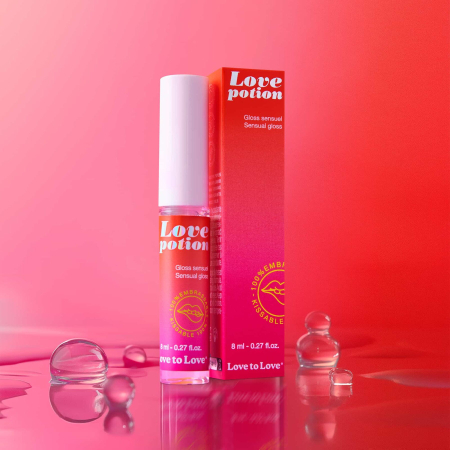 Стимулювальний блиск для губ Love To Love Love Potion - Gloss Sensuel 8 мл - фото №2